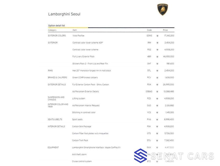 Lamborghini Huracan LP640-2 STO 2WD