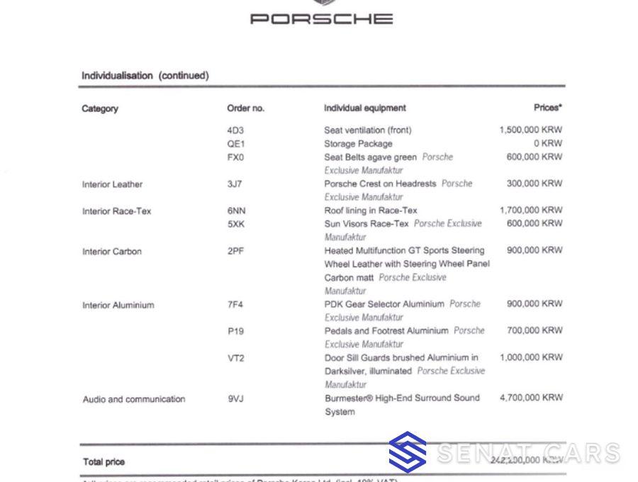 Porsche 911 Carrera 4S 2WD